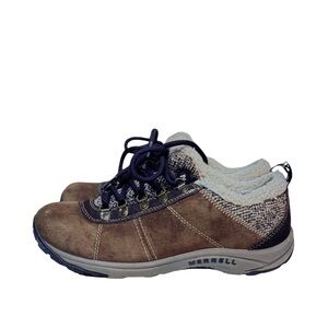 Merrell Brown and Cream Outdoor Shoes